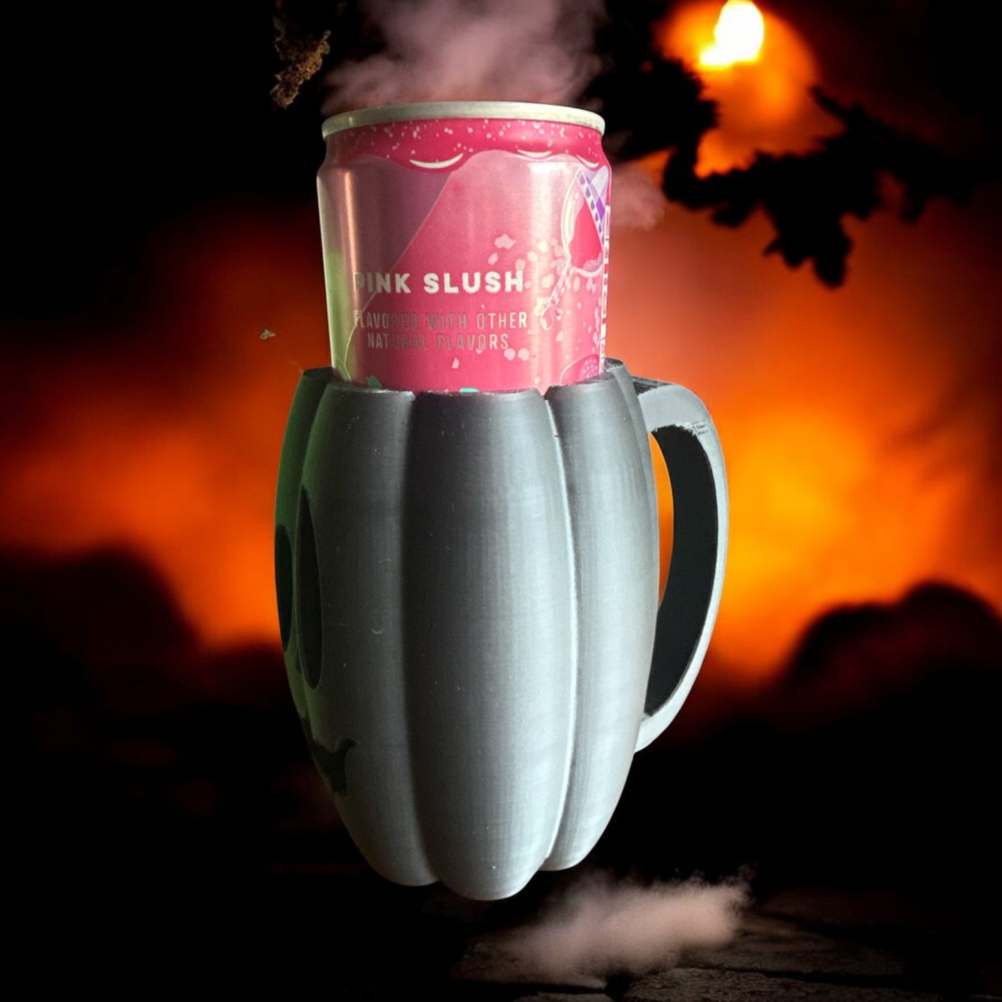 3D printed Pumpkin, SKINNY can size (ONLY) holder