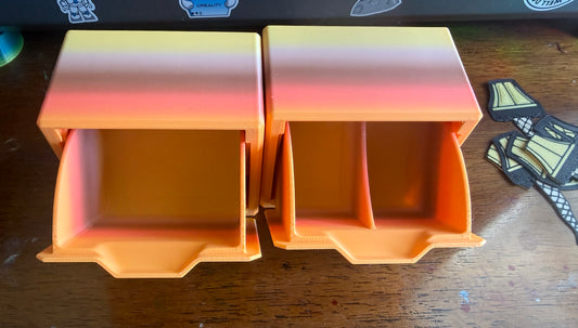 ♥️MYSTERY COLOR♥️ 3d printed 3x2 little cubbie.    Two styles available as shown in the picture, PLEASE specify which you would like in the comments at checkout.